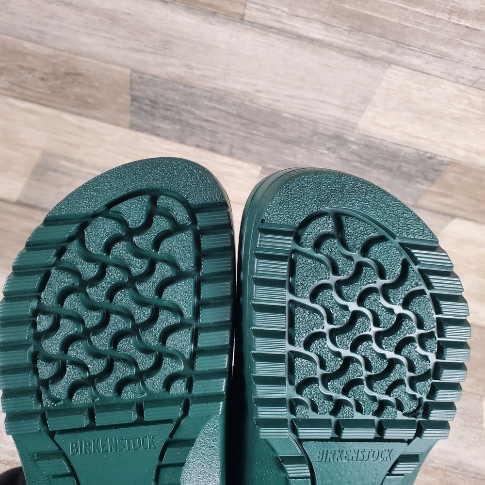 Birkenstock Super-Birki Clogs Mens 8 Womens 10 Walking Shoes Green Slip On - Picture 11 of 11